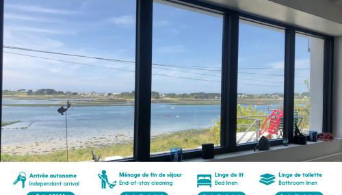 Vue exceptionnelle - Maison pour 4 - 100m plage - Foto 2