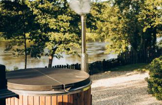 Osada Poli - Domek Panoramiczny nad Narwią z Prywatną Balią i Hydromasażem - Foto 5