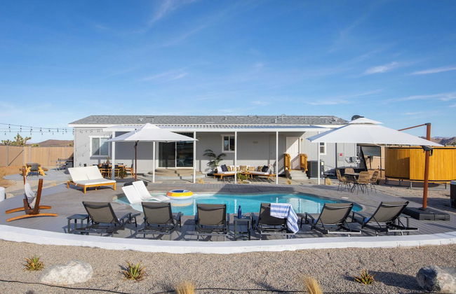 Pool, Spa, Pickleball & Piano Near Pioneertown Harmony House by Avantstay - Foto 41