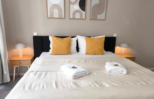 maremar - Apartments am Ferberturm - Luxus Boxspringbett - Küche - Arbeitsplatz - WLAN - Foto 3