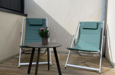 Plein centre Auray - Grand duplex 2 suites avec terrasse ensoleillée - Foto 11