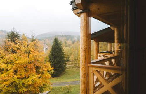 AleBale Przesieka luksusowy dom z bali z widokiem na Karkonosze - Foto 46