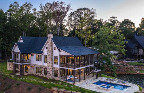 Luxe Lake Martin Home Pool Hot Tub Boat Dock - Foto 69