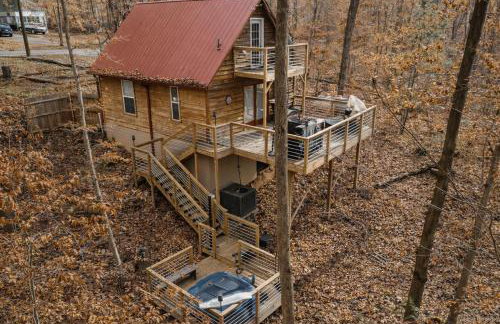 Romantic Cabin, Hot Tub, Lake Access, OutdoorLiving! - Foto 7