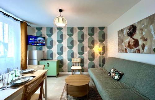 B601 Appartement avec une chambre et parking privé à St Georges sur Baulch - Foto 18