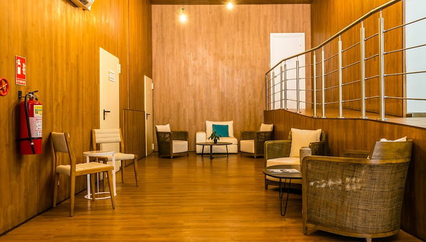 Zona de estar del vestíbulo