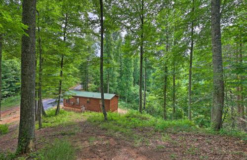 Quaint Log Cabin with Views Near West Jefferson - Foto 25