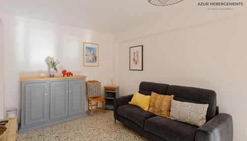 Cagnes Centre 4 pers, terrasse parking - Foto 5