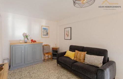 Cagnes Centre 4 pers, terrasse parking - Foto 5