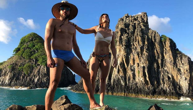 In posa sulla Costa Esmeralda