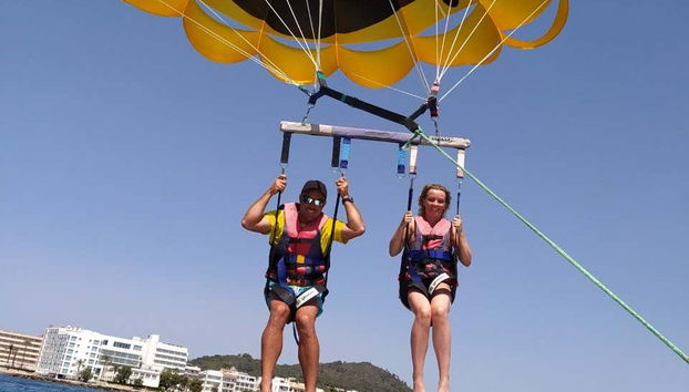 Parasailing doppio