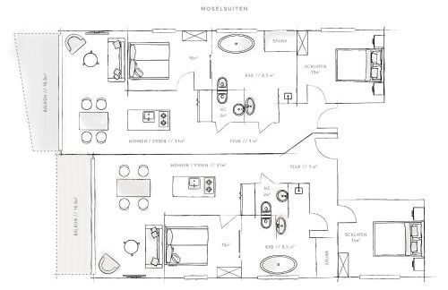 STEILLAGE - Design Moselsuiten mit Panoramablick und SPA - Foto 34