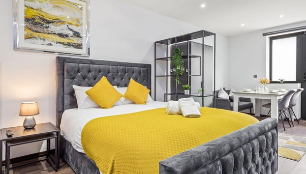 Purple Studio Suite - Central London - Near Station - Foto 2, Habitación