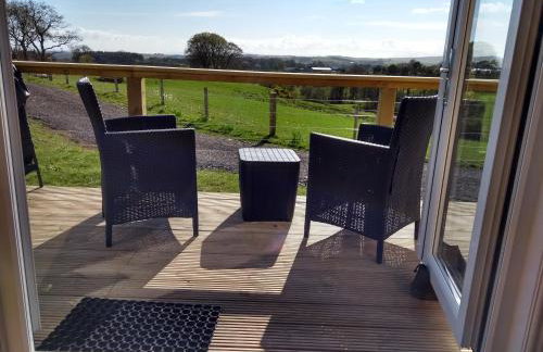 Cleeves Cabins, Ailsa Luxury Lodge With hot tub - Photo 25