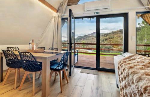 Chalés Luna in rio A-Frame Romântica no Gerês com vista Rio - Foto 7