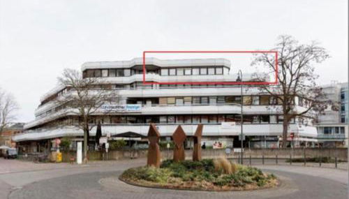 Im Herzen von Wiesdorf- Blick auf das BAYER-KREUZ -Appartement mit 2 Schlafzimmern & 3 Betten-für 4 Personen -Zentral gelegen - Friedrich Ebert Platz 5a , 4te Etage -kein Aufzug -Lift- Dachterrasse und Sauna - Kaution Pflicht - - Foto 4