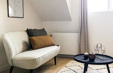 Le Soft - Beau logement - Centre - Gare - Tram - Superbe vue Sarthe - Foto 14