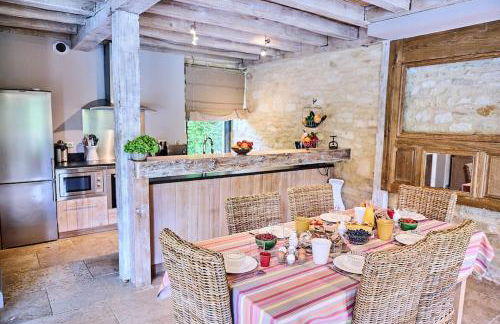 Maison 5 étoiles luxe 6p piscine privée chauffée Lascaux - Foto 9