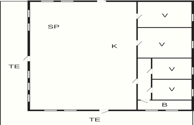 7 Person Holiday Home in Juelsminde - Foto 12