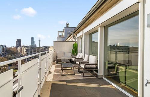Exclusive penthouse - loft with private parking overlooking cologne cathedral - Foto 4