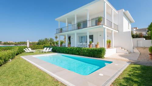 NEW! Villa ESPERANZA, Can Marilla, Front Sea View, Pool, AC, BBQ - Foto 3, Garden