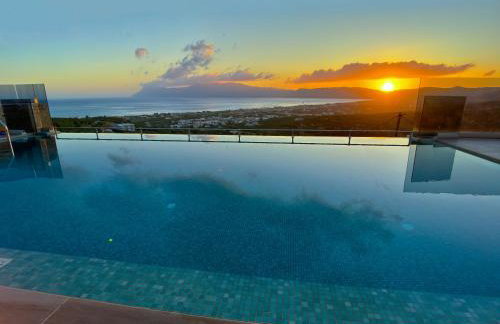 Paleokastro Villas with Private Heated Pool, Top Views - Next To Center - Top WiFi - Foto 1