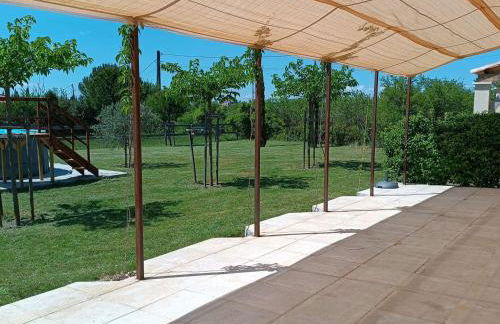 Villa 4 pers avec piscine privée, grand terrain, animaux admis, WiFi, Orgnac l'Aven - FR-1-382-207 - Foto 13