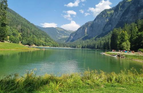 Studio cabine vue montagne au pied des pistes & commerces - Foto 27