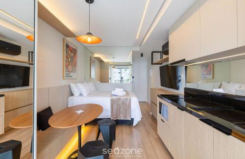 Studios modernos a poucos do centro Curitiba - EBI - Foto 30