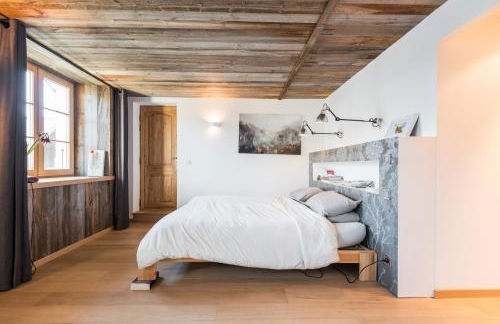 Chalet à Megève-Vauvray - Grands Appartements , vue Mont Blanc - Foto 24