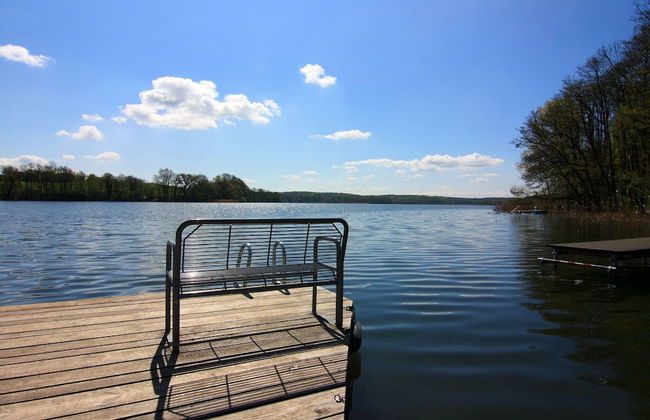 Bungalow am See mit Ruderboot in Klein Labenz - Photo 27