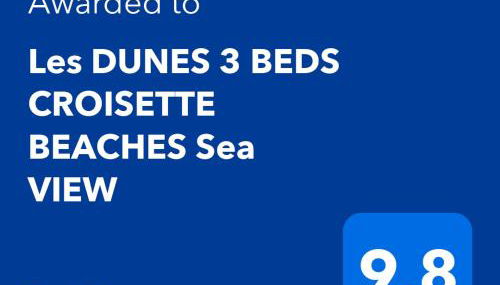 Les DUNES 3 BEDS CROISETTE BEACHES Sea VIEW - Foto 4