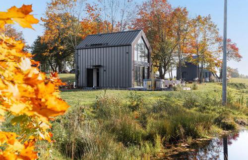 Vilanovka - domki z prywatną balią przy stawie i lesie - Foto 2