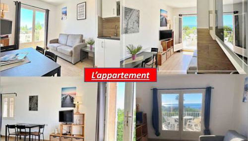 Appartement 4 personnes - vue mer - Théoule sur mer - FIGUEIRETTE - Foto 5