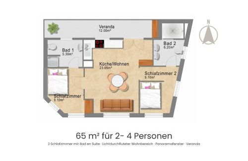 Schäfers - Ihr Wohlfühlort - Hochwertige Ausstattung, Naturgrundstück mit Bachlauf, Terrassen, WLAN, Parken - an 2 Seen bei Leipzig - Foto 53