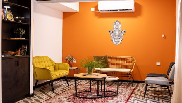 Sala de estar do lobby