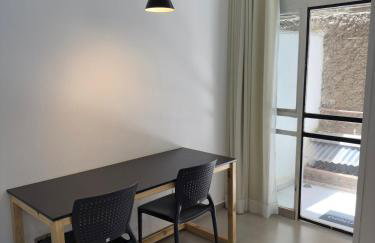 03 - ESTÚDIO com ÁREA PRIVATIVA, Máquina de lavar, Vaga de garagem, Cozinha completa, Wi-fi veloz - Foto 32