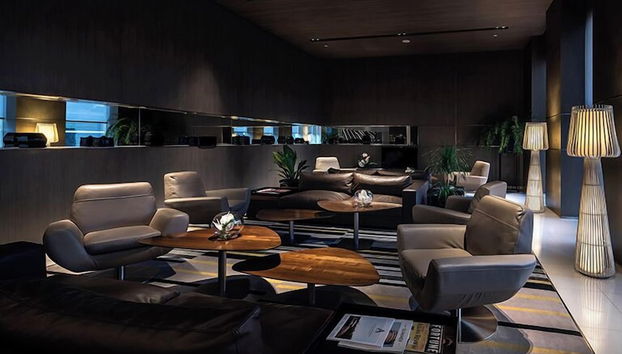 Zona de estar del vestíbulo