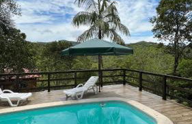 Sítio com piscina, churrasqueira, lareira, fogão à lenha, mesa de sinuca e vista para as montanhas - Foto 28