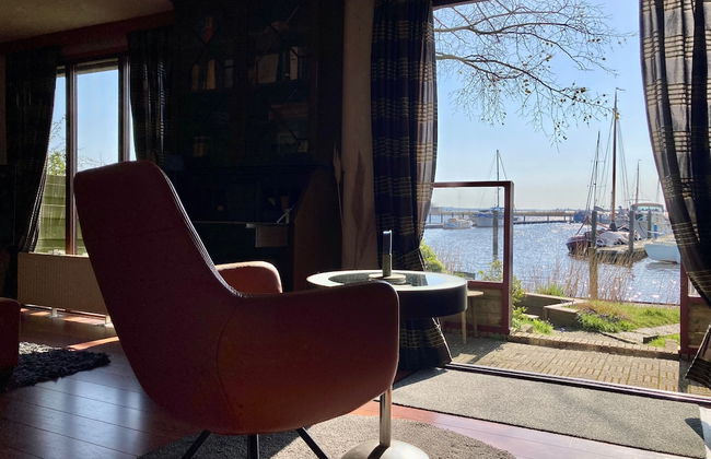 2 Pers - House König Lakeside of the Lauwersmeer With own Fishing Pier Sauna - Foto 3