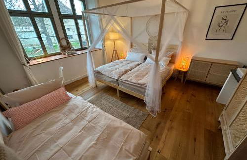 Ferienwohnung Hortensie Rittergut Schloss Zehista Gutshaus - Photo 19