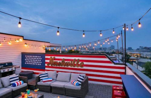 Rooftop Deck & Shuffleboard BBQ Near Downtown - Foto 43