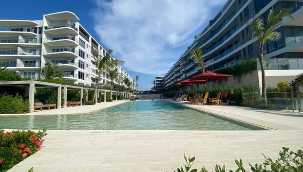 w Lively 1BR With Balcony in Cartagena - Foto 2, Habitación