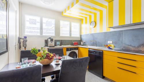 Jean Jaures - Appart Moderne avec Balcon & Parking - Foto 2, stove