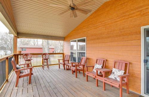 6 Mi to Dtwn Pella Riverfront Cabin with Game Room! - Foto 10