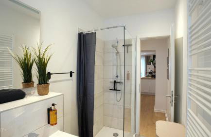 Boutique Design Apartment - 53 qm mit Fußbodenheizung und Balkon - Foto 12