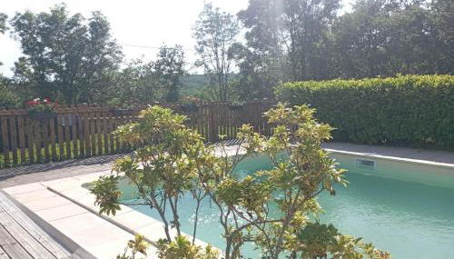 Gîte Périgord Dordogne Rocamadour Sarlat Cahors naturiste juin à sept - Foto 5, Garden view