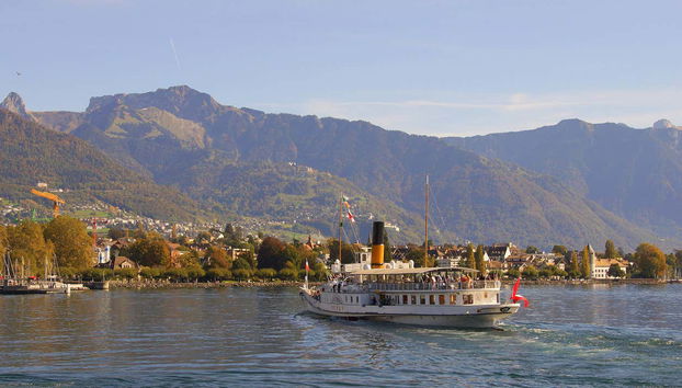 Balade en bateau depuis Montreux