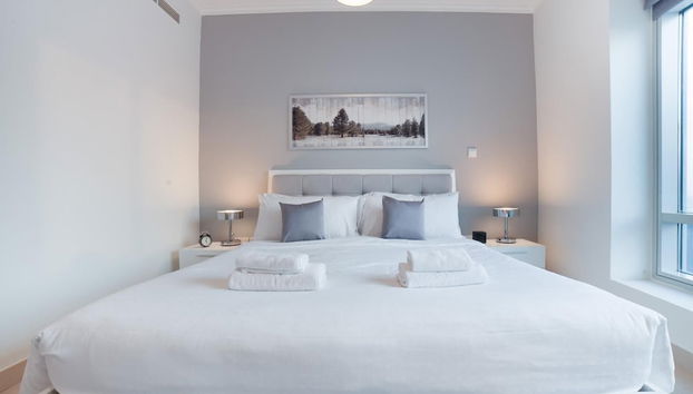 Upgraded Apartment w Stunning Burj Khalifa View - Foto 5, Habitación