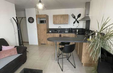 Appart cosy 2 pers parking privé WiFi ascenseur - Foto 2